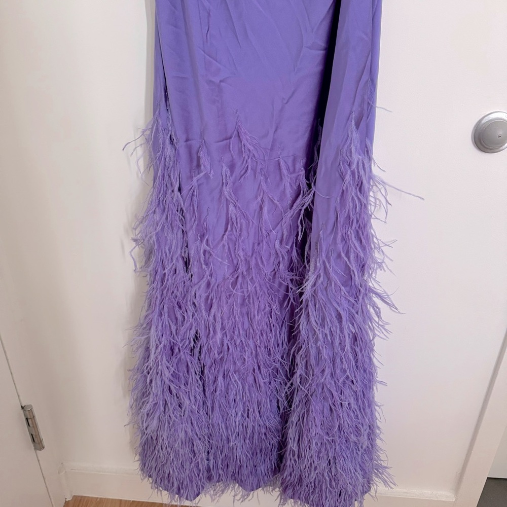 Cult Gaia Raisa Gown in Lilac Purple - Picture 9 of 14